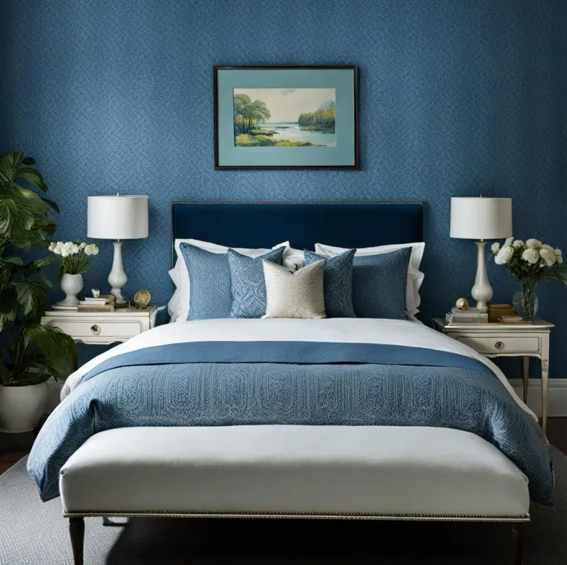 Влияние цвета и узора обоев на атмосферу помещения