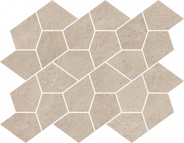 Керамогранит Italon Этернум Крим Мозаика Калейдо 35.6х27.6 (Натуральная) в Ижевске