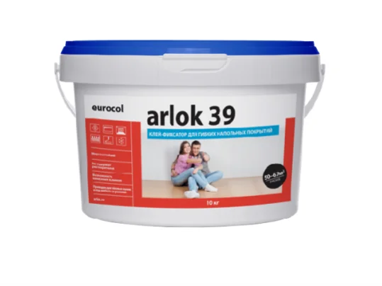 Клей Arlok 39 (10 кг) 150-200 г/м2, фиксатор против сдвигов в Ижевске