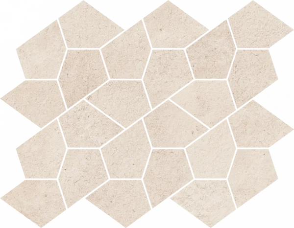 Керамогранит Italon Этернум Сноу Мозаика Калейдо 35.6х27.6 (Натуральная) в Ижевске