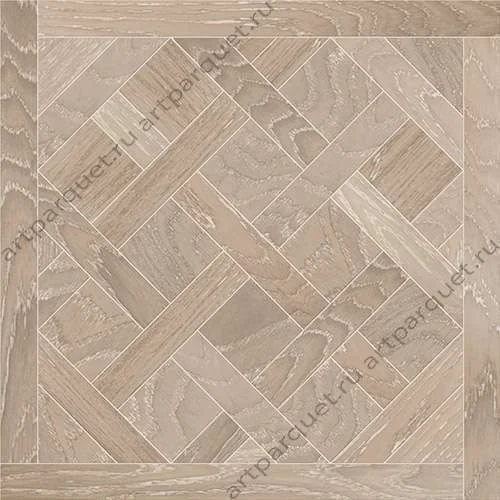 Модульный паркет Кочанелли Версаль Дуб Светлый 600*600*15 мм фаска в Ижевске