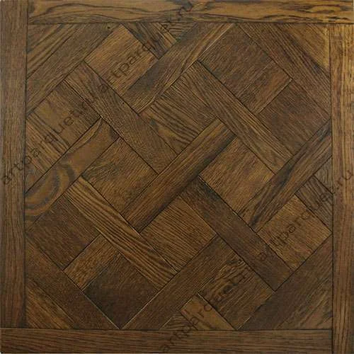 Модульный паркет Кочанелли Версаль Дуб Омбра 600*600*15 мм фаска в Ижевске