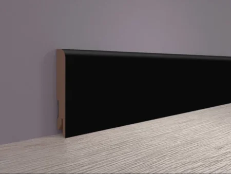 Плинтус MDF Bonkeel 24032 Чёрный Софт (100х16х2400 мм) в Ижевске