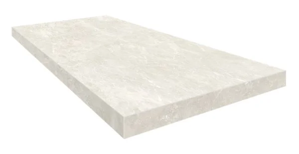 Керамогранит Coliseum Да Винчи Уайт Ступень угловая правая (Натуральный, 33х60) в Ижевске