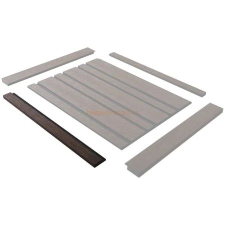 Финишный молдинг LF124A BR396K правый декорированный (42х12х2700мм) в Ижевске