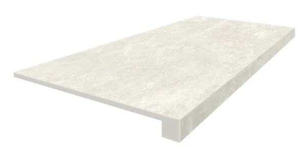 Керамогранит Coliseum Да Винчи Уайт Ступень фронтальная (Натуральный, 33х60) в Ижевске