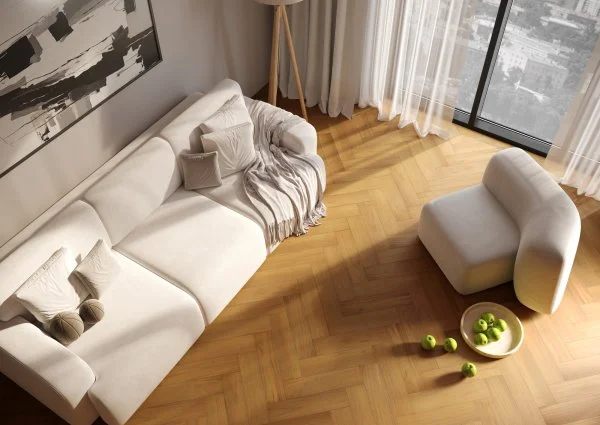 Паркетная доска Quartz Parquet Штучный паркет Тик Южноамериканский 44-400-71 в Ижевске