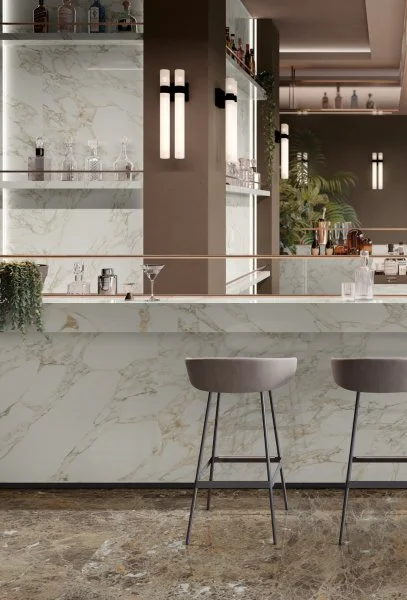 Керамогранит Italon Шарм Делюкс Арабескато Уайт 80х160 (Люкс и реттифицированная) в Ижевске