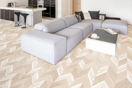 Пробковое покрытие CorkStyle Chevron Creme в Ижевске