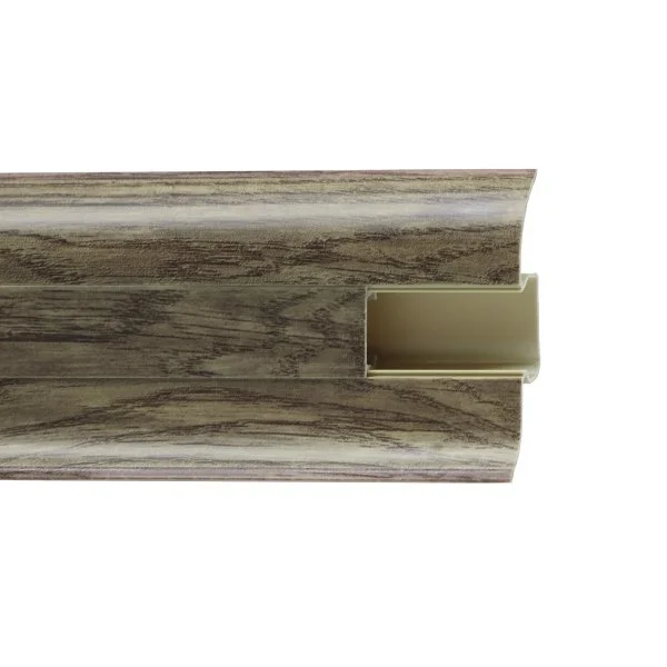 Пластиковый плинтус Royce №841 Дуб Миланский (58х22х2200мм) в Ижевске