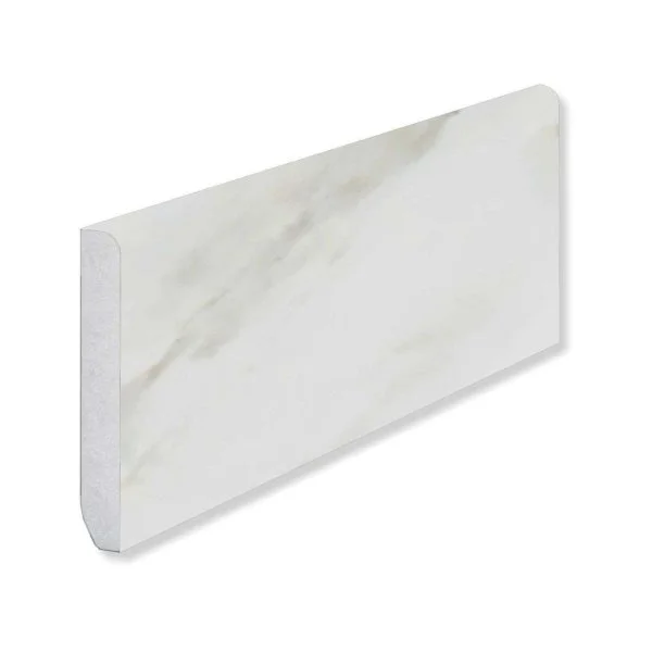 Кварцевый плинтус Fargo 6089-1 Белый Мрамор 80х11х2200 мм в Ижевске