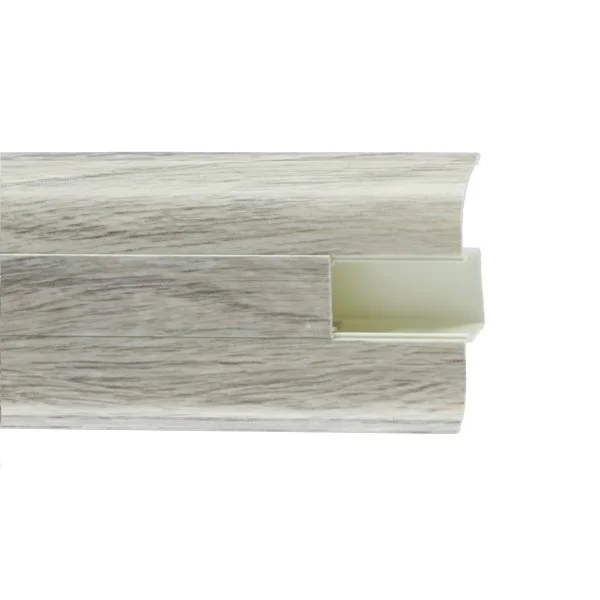 Пластиковый плинтус Royce №822 Дуб Альба (58х22х2200мм) в Ижевске