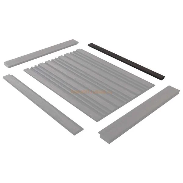 Финишный молдинг LF124B BR395K левый декорированный (31х12х2700мм) в Ижевске