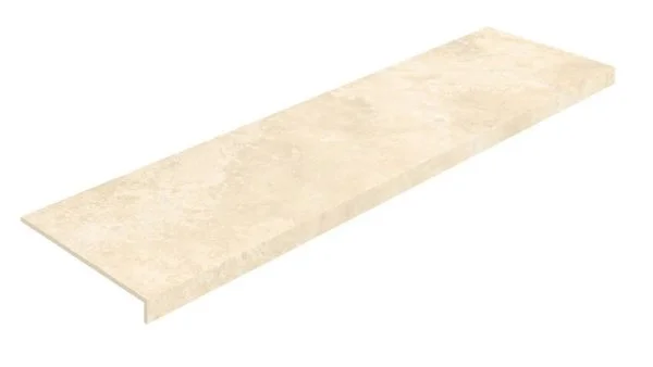 Керамогранит Coliseum Аурелия Уайт Ступень фронтальная (Натуральный, 33х120) в Ижевске