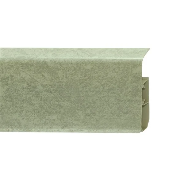 Пластиковый плинтус Royce №339 Мрамор Светлый (80х24х2200мм) в Ижевске