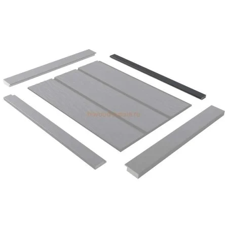 Финишный молдинг LF124B GR15K левый декорированный (31х12х2700мм) в Ижевске