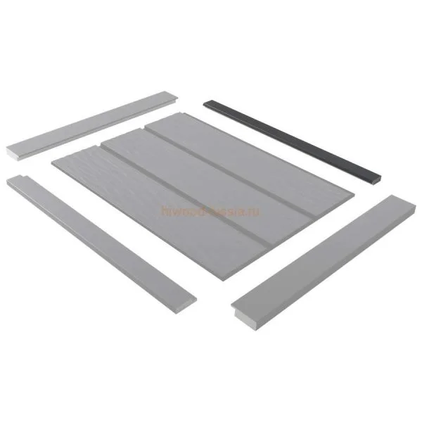 Финишный молдинг LF124B GR15K левый декорированный (31х12х2700мм) в Ижевске