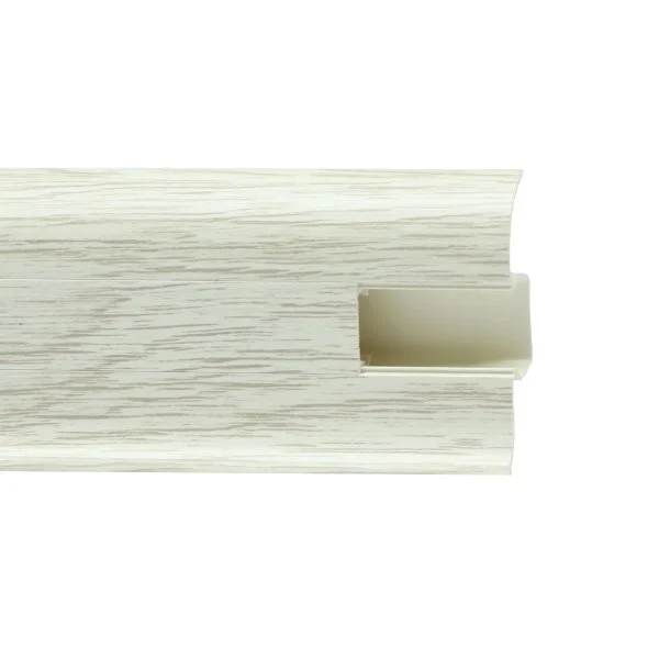 Пластиковый плинтус Royce №851 Дуб Льняной (58х22х2200мм) в Ижевске