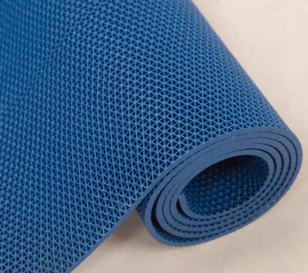 Грязезащитное рулонное покрытие ЗигЗаг Синий 4,5 мм (1,2 м) Китай в Ижевске