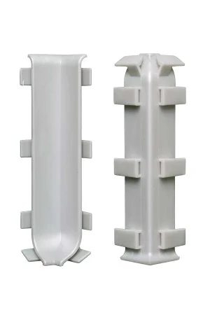 Внутренний угол Bonkeel ПЛ80 серый (ПВХ) в Ижевске