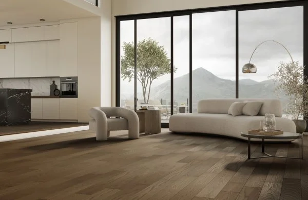 Паркетная доска Quartz Parquet Классик 5 мм Дуб Брауни 413 в Ижевске