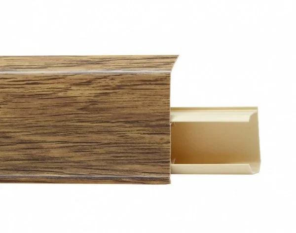 Пластиковый плинтус Royce №529 Сиена (55х23х2200мм) в Ижевске