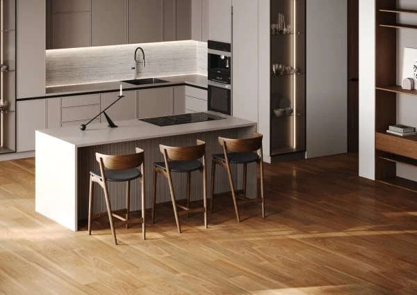 Паркетная доска Quartz Parquet Классик 5 мм Дуссия Африканская 550-63 в Ижевске