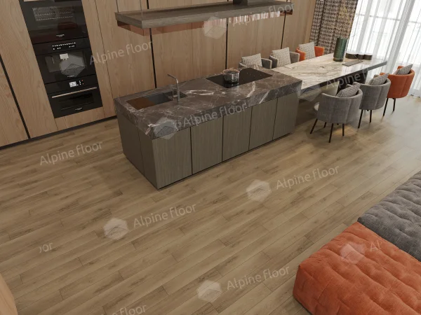 Каменно-полимерная плитка Alpine Floor Grand Sequoia Village Вайпуа ECO 11-1907 4мм, 43 класс в Ижевске