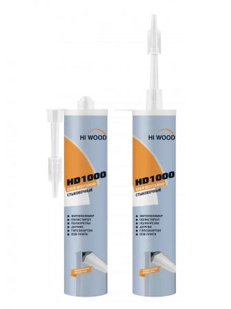 Монтажно-стыковочный клей HiWood HD1000 Белый 280 ml в Ижевске