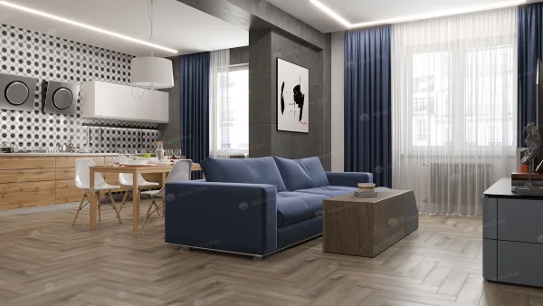 Кварц-виниловая плитка Alpine Floor Parquet Дуб Исида ЕСО 16-15 2.5 мм. 43 класс в Ижевске