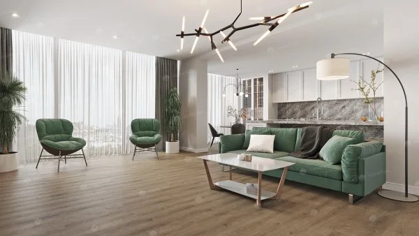 Каменно-полимерная плитка Alpine Floor Solo Plus Ларгетто ЕСО 14-301, 4 мм, 43 класс в Ижевске