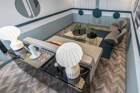 Пробковое покрытие CorkStyle Chevron Silver в Ижевске