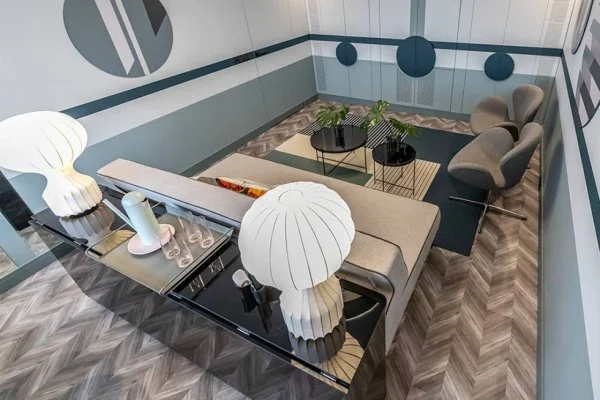 Пробковое покрытие CorkStyle Chevron Silver (1235*305*6 мм) HC в Ижевске