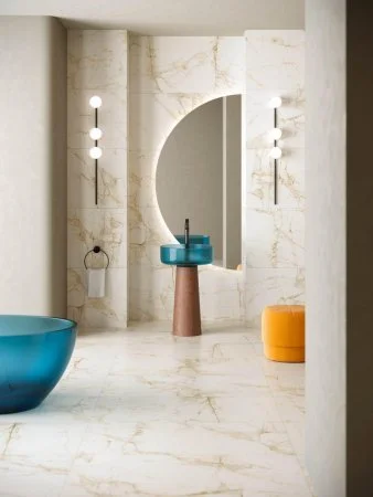 Керамогранит Coliseum Канова Уайт 60х60 (Натуральный и Реттифицированный) в Ижевске