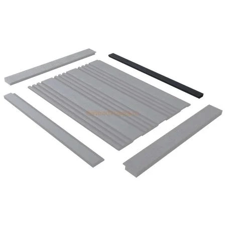 Финишный молдинг LF124B BK114K левый декорированный (31х12х2700мм) в Ижевске