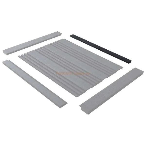 Финишный молдинг LF124B BK114K левый декорированный (31х12х2700мм) в Ижевске