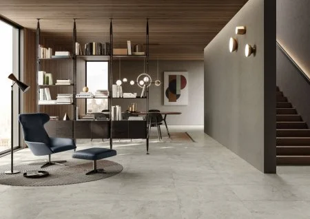 Керамогранит Italon Метрополис Абсолют Сильвер 80х80 (Натуральная и Реттифицированная) в Ижевске