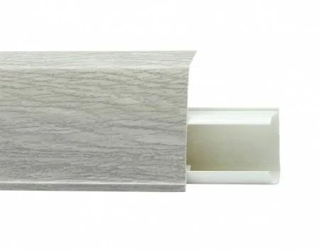 Пластиковый плинтус Royce №545 Дуб Париж (55х23х2200мм) в Ижевске