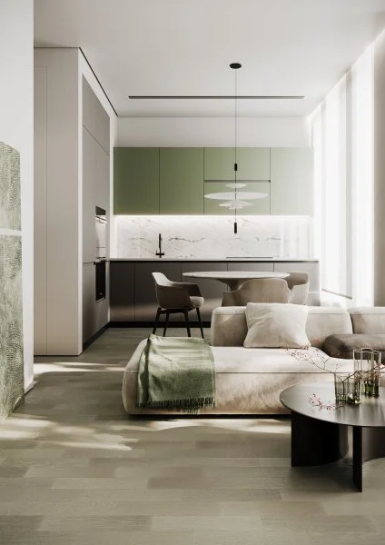 Паркетная доска Quartz Parquet Штучный паркет Дуб Лунный 44-1258-08 в Ижевске