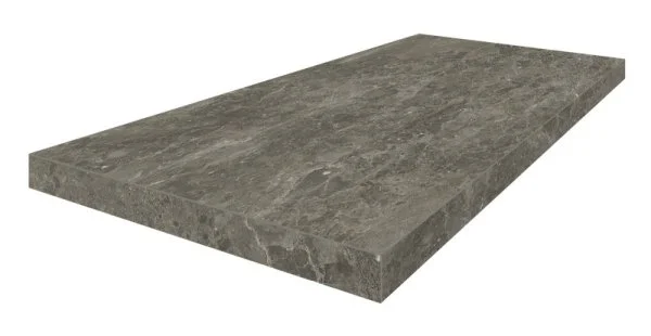 Керамогранит Coliseum Да Винчи Браун Ступень угловая левая (Натуральный, 33х60) в Ижевске