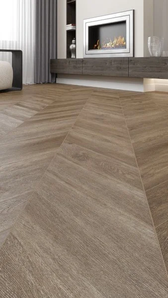 Кварц-виниловая плитка Alpine Floor Chevron Макадамия ECO 20-5 (2,5 мм. 43 класс) в Ижевске