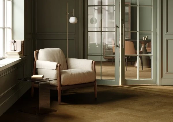 Паркетная доска Quartz Parquet Штучный паркет Дуб Кедровый Латте 44-1258-59 в Ижевске