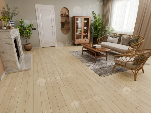 Каменно-полимерная плитка Alpine Floor Grand Sequoia Village Камфора ECO 11-507 4мм, 43 класс в Ижевске