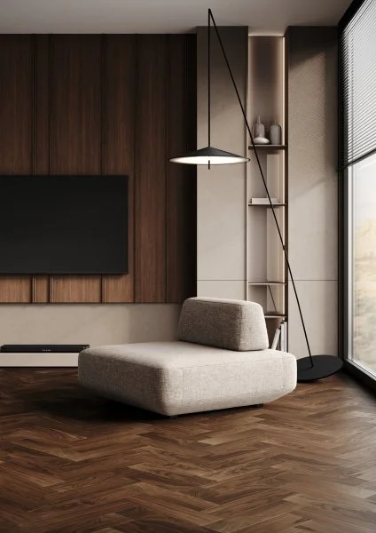 Паркетная доска Quartz Parquet Штучный паркет Орех Американский 44-400-29 в Ижевске