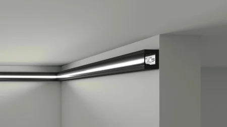 Профиль NMC Wallstyl IL12 Black (25х20х2000мм) в Ижевске