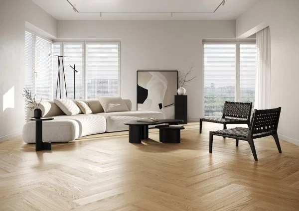 Паркетная доска Quartz Parquet Английская Ёлка Дуб Тоскана 33-407 в Ижевске