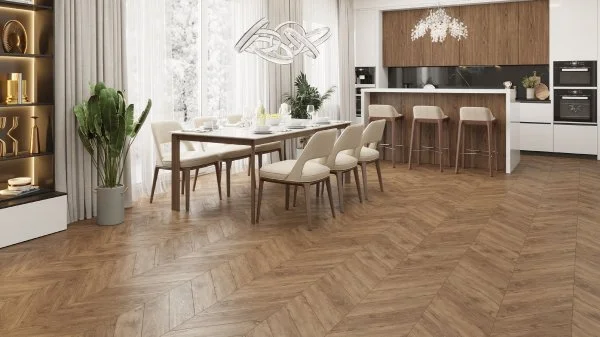 Кварц-виниловая плитка Alpine Floor Chevron Гевуина ECO 20-10 (2,5 мм. 43 класс) в Ижевске