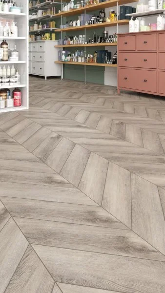 Кварц-виниловая плитка Alpine Floor Chevron Дуб Исида ECO 20-8 (2,5 мм. 43 класс) в Ижевске