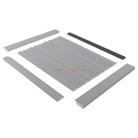 Финишный молдинг LF124B GR3 левый декорированный (31х12х2700мм) в Ижевске