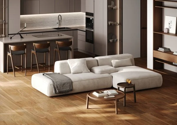 Паркетная доска Quartz Parquet Классик 5 мм Дуссия Африканская 550-63 в Ижевске